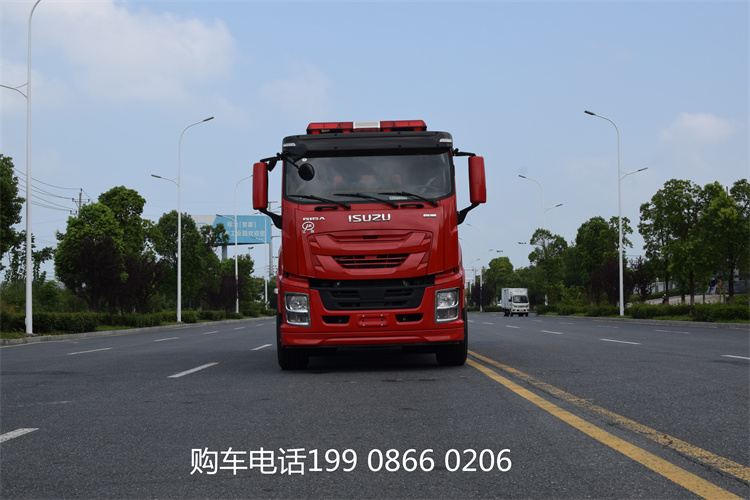 16噸五十鈴泡沫消防車(chē)